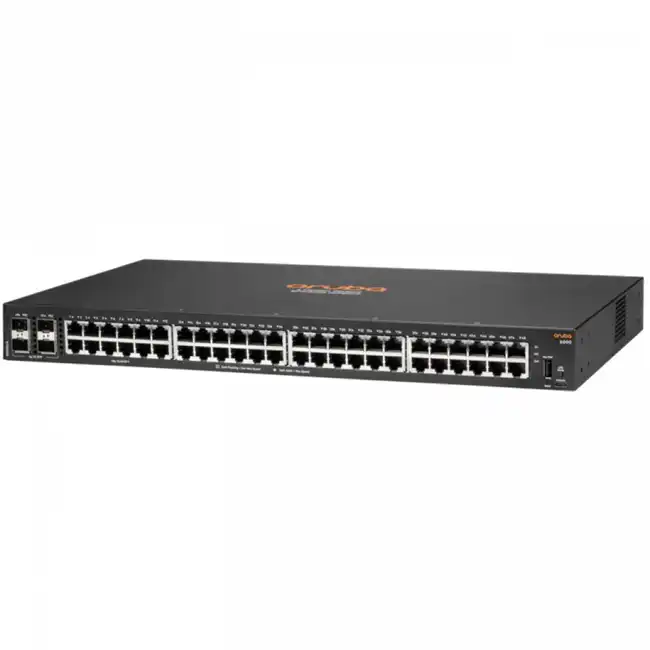Коммутатор HPE Aruba 6000 48G 4SFP R8N86A (1000 Base-TX (1000 мбит/с), 4 SFP порта)